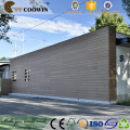 Crack-resistant high sterngth outside building wpc wall panel
